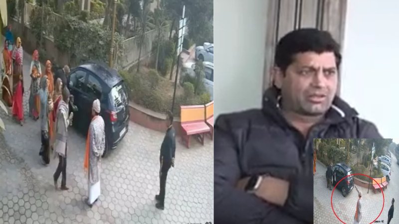 अक्षत बांटने आए रामभक्तों को कांग्रेस नेता ने सोसाइटी से दुत्कार कर निकाला बाहर, महिलाओं के साथ अभद्रता 1 Jagdish-Chaudhary-Congress