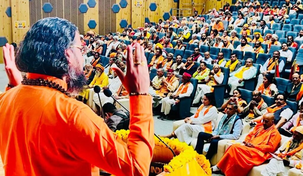 श्री दत्त पद्मनाभ पीठ के पीठाधीश्वर सद्गुरु ब्रह्मेशानंदाचार्य स्वामीजी को "राष्ट्रीय गौरव पावन सन्त सम्मान" से सम्मानित 3 img 20240218 wa00228029313192090137933