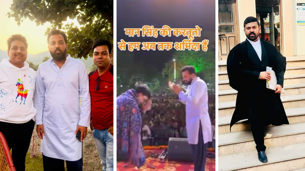 Udaipur : कवि गौरव चौहान की विवादित कविता पर विरेंद्र सिंह हुड़ील का तीखा रुख, वीडियो जारी कर दी चेतावनी 1 Untitled-design_20241029_144853_0000.png